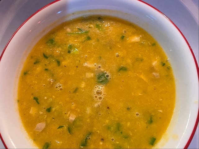Mulligatawny Soup.