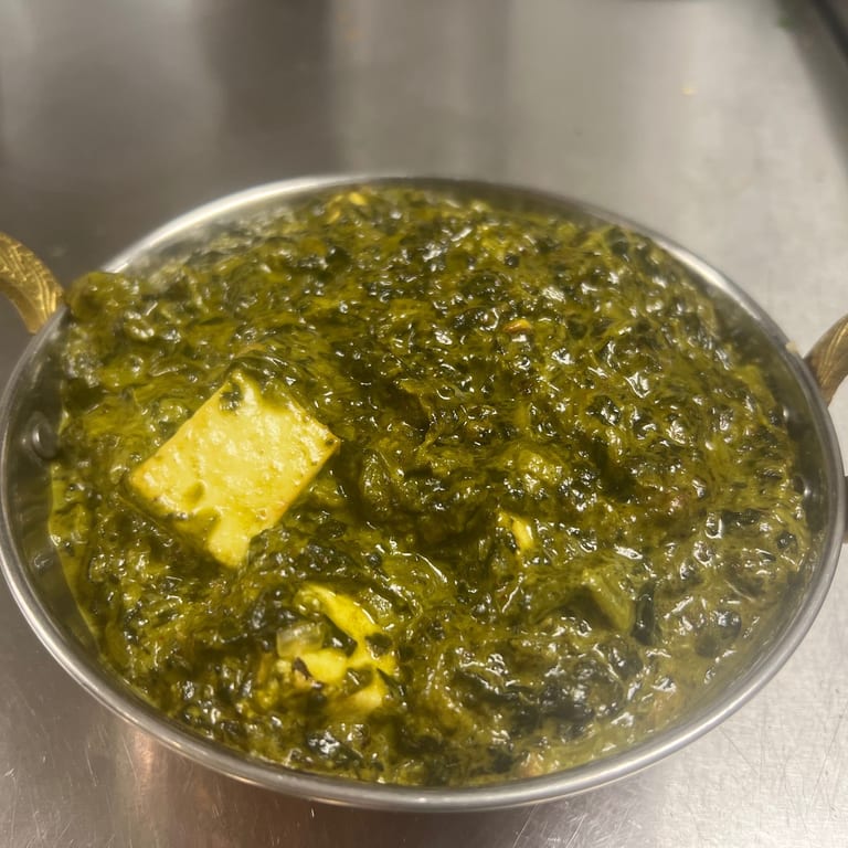 Delicious Saag Paneer Awaits