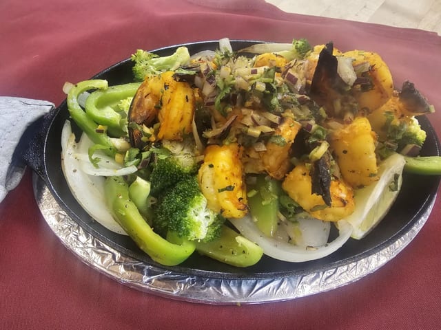 Tandoori Shrimp.