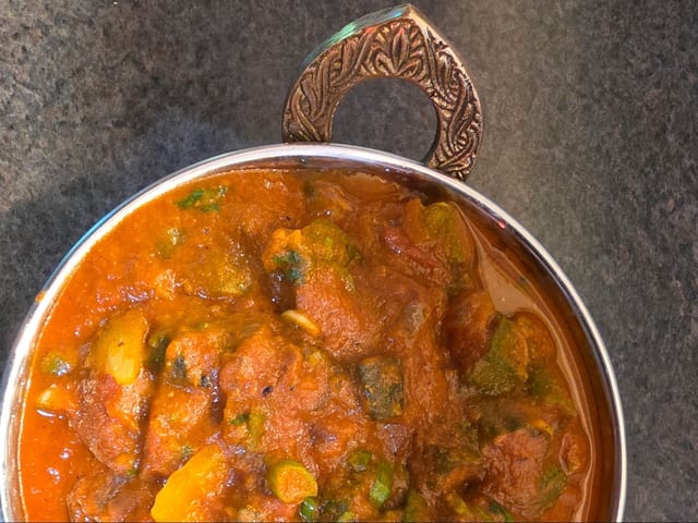 Khatta Bhindi.
