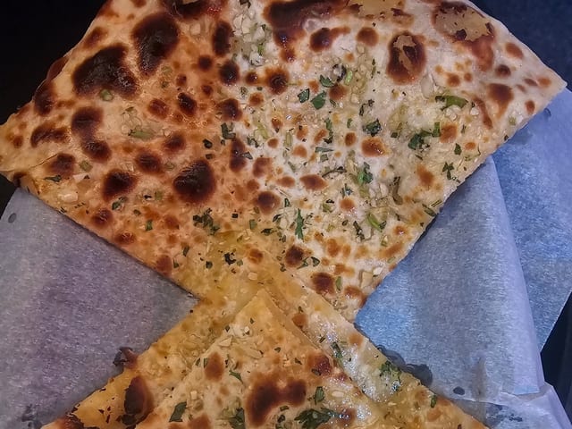 Garlic Cheese Naan.
