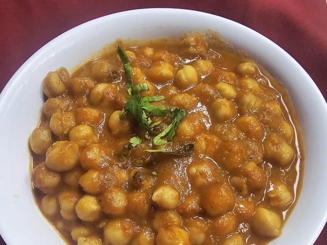 Chana Masala.