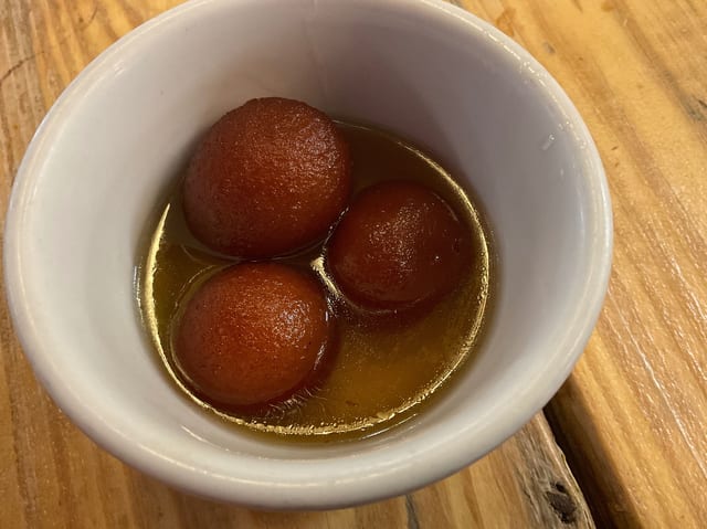 Gulab Jamun.