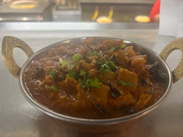 Eggplant Curry.